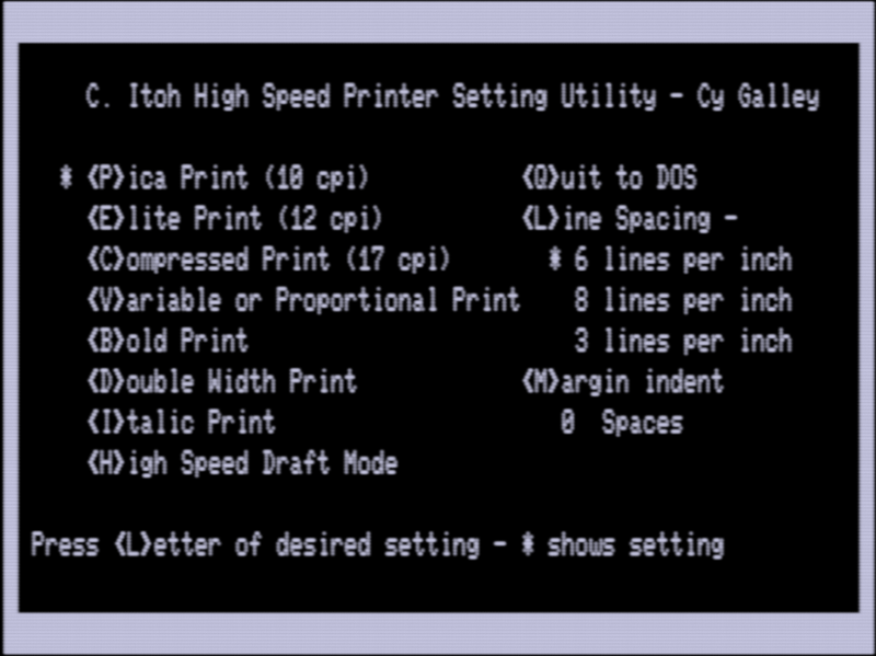 Screen shot